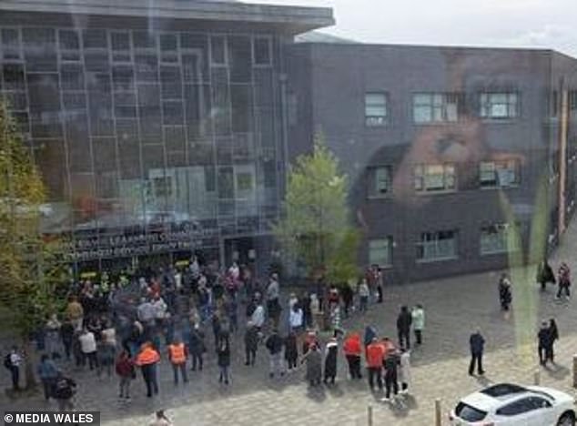 1.Panic as another Welsh school goes into ‘lockdown’ with terrified students ‘hiding under desks’ after pupil ‘received threatening messages’ – as police arrest teenage boy