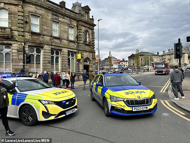 British town placed on lockdown after ‘woman accidentally donates a live grenade to heritage centre’ – as Army bomb squad experts are scrambled