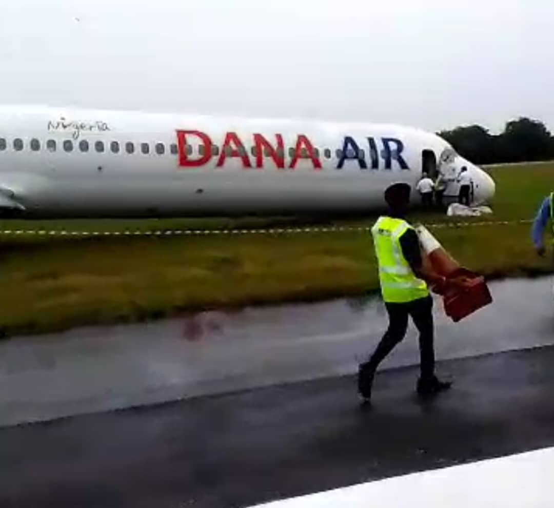 NSIB Begins Probe Of Dana Aircraft Runway Excursion At Lagos Airport