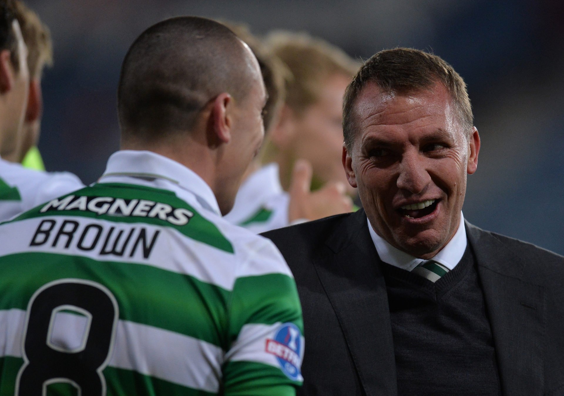 1.Scott Brown on how Celtic boss Brendan Rodgers helped him out at Ayr United