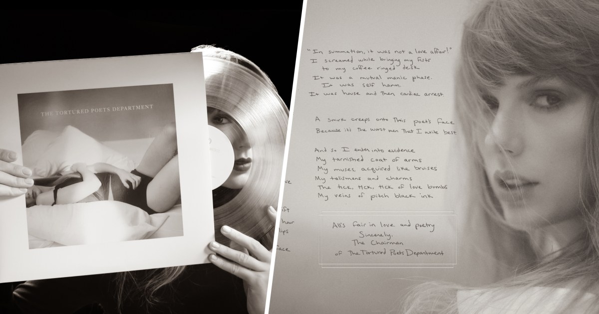 1.Taylor Swift’s ‘The Tortured Poets Department’ vinyl includes a Stevie Nicks poem: Read here