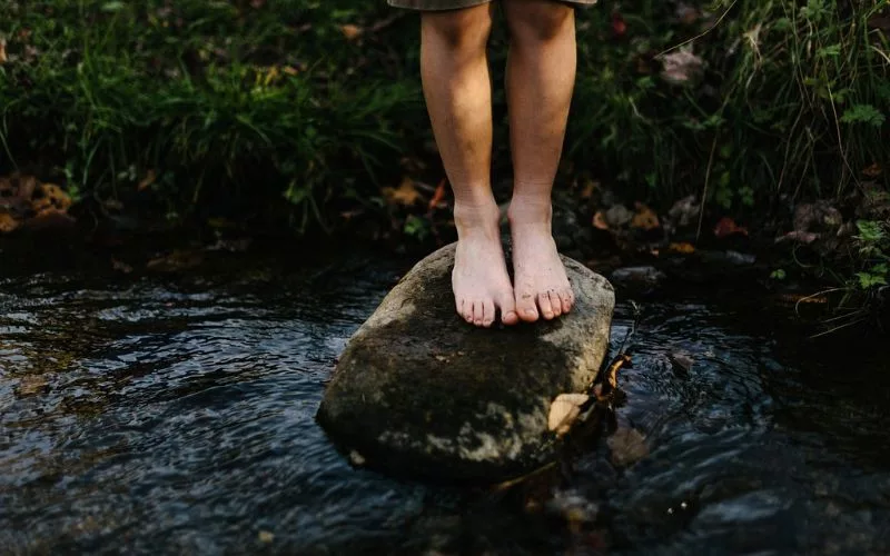 Leaving it bare: benefits of walking barefoot