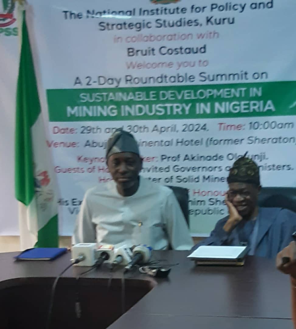 NIPSS, Ex-Minister’s Group Chart Course For Mining Sector Reform