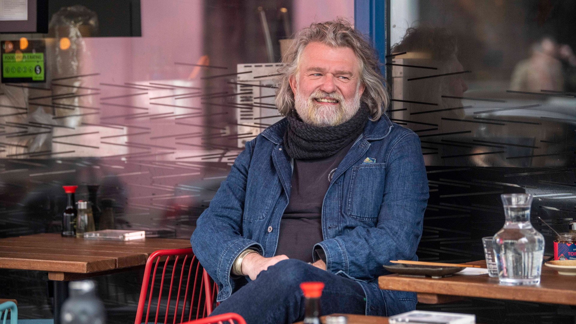 Hairy Bikers star Si King is seen for the first time since the death of his close friend Dave Myers