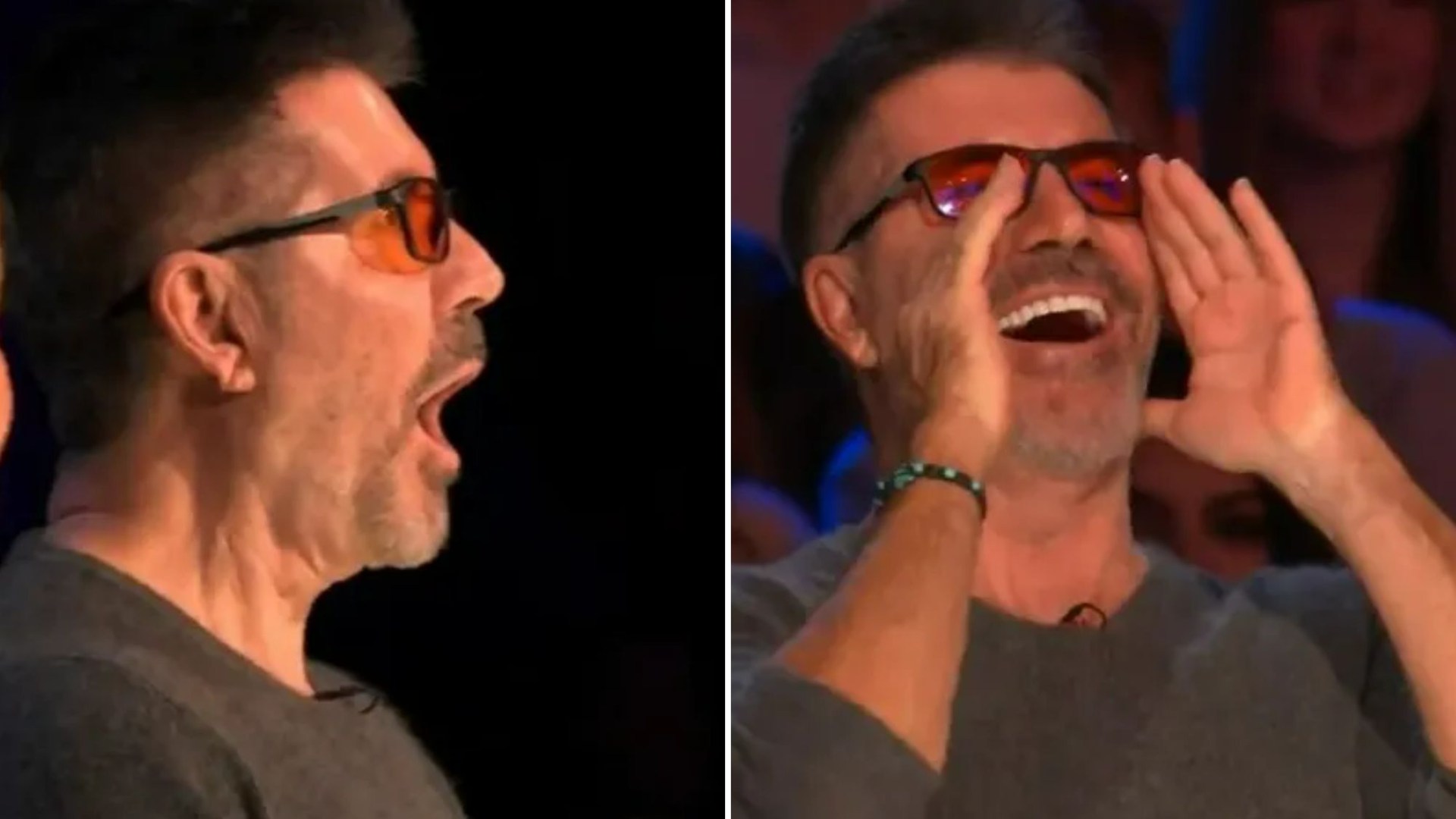 Watch as Simon Cowell is left open-mouthed in shock as familiar faces audition for Britain’s Got Talent