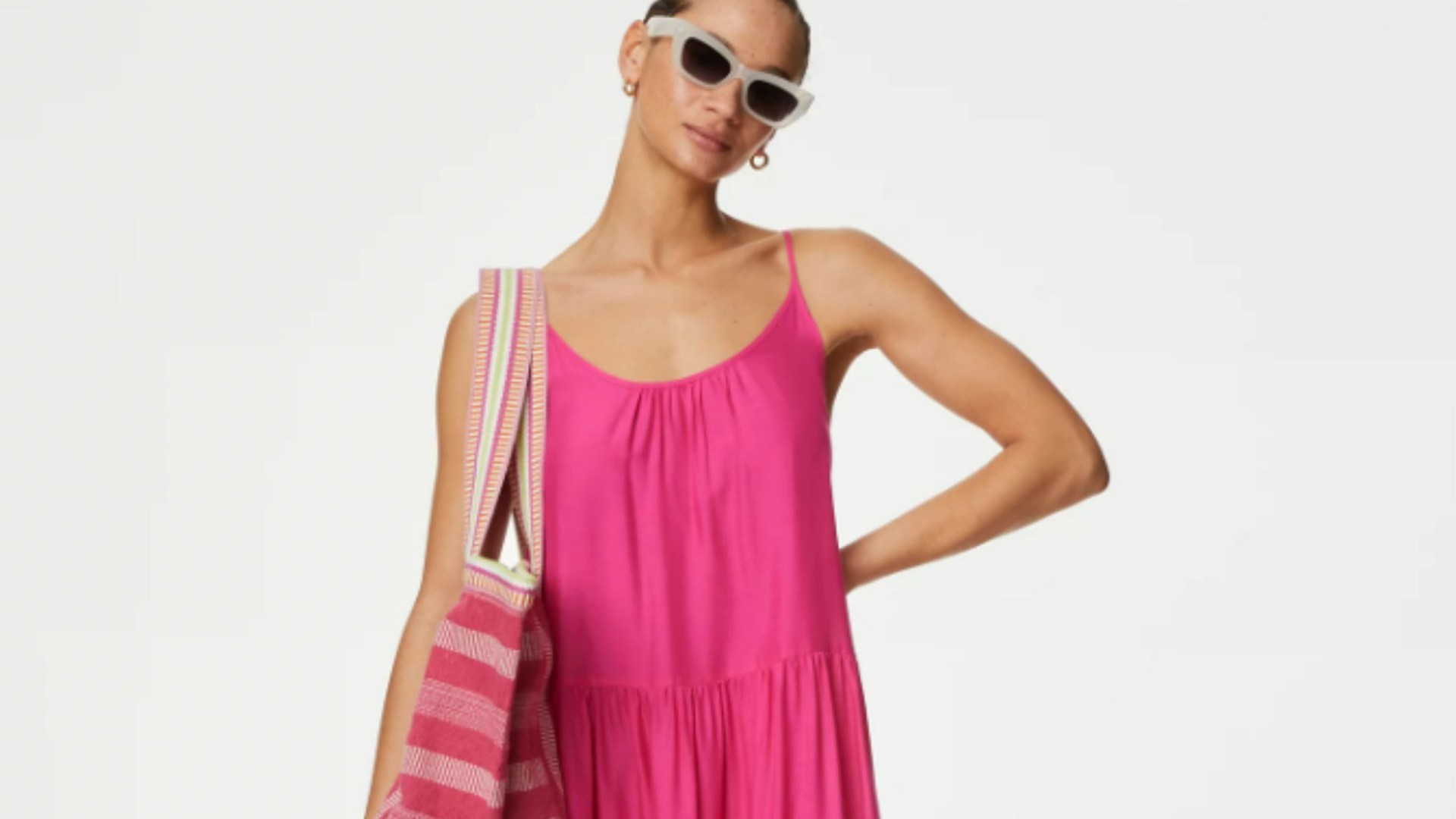 Fashion fans rave about new M&S beach dress that’s flying off the shelves – it’s perfect for holidays & is less than £20